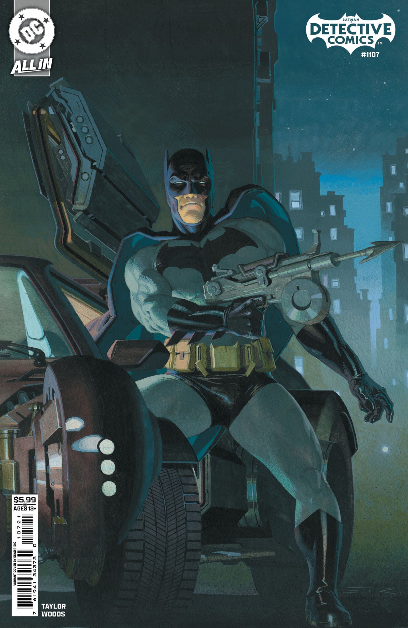 Detective Comics #1107 CVR B Esad Ribic Card Stock Var