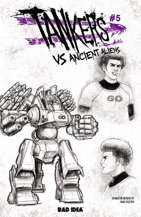 Tankers vs Ancient Aliens #5 - C Juan Jose Ryp Design Var