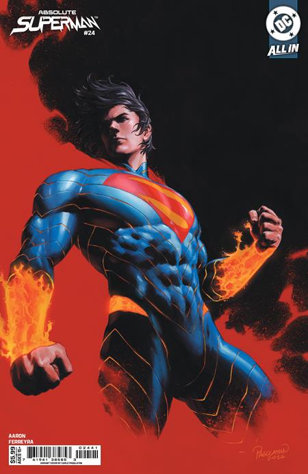 Absolute Superman #24 - D Carlo Pagulayan Card Stock Var
