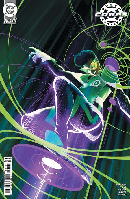 Green Lantern Corps #21 - C Karen Darboe Card Stock Var