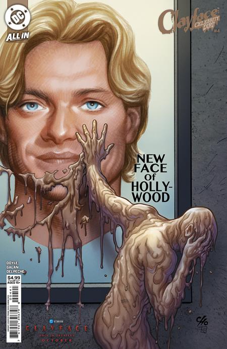 Clayface Celebrity Dirt #4 - D Frank Cho Clayface Movie Card Stock Var