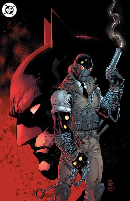 Batman #14 - K Jim Lee Building Bad Foil Var (Batman Bad Seeds)