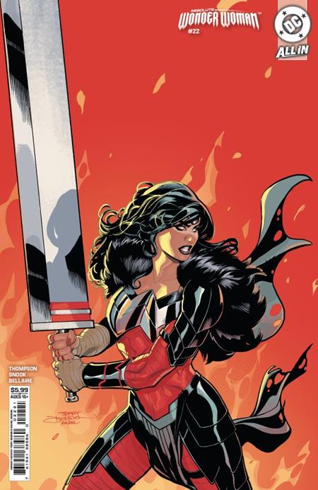 DF Absolute Wonder Woman #22 Variant Signed By Terry & Rachel Dodson #1