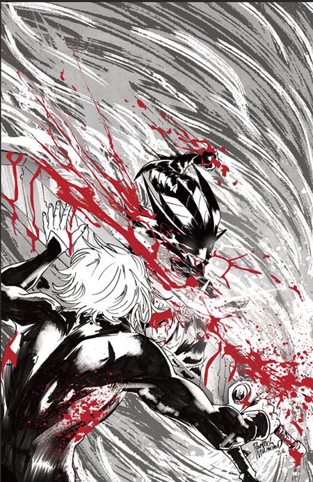 Fireborn #5 - E Patrick Mulholland Black And White And Blood Virgin Cardstock Var