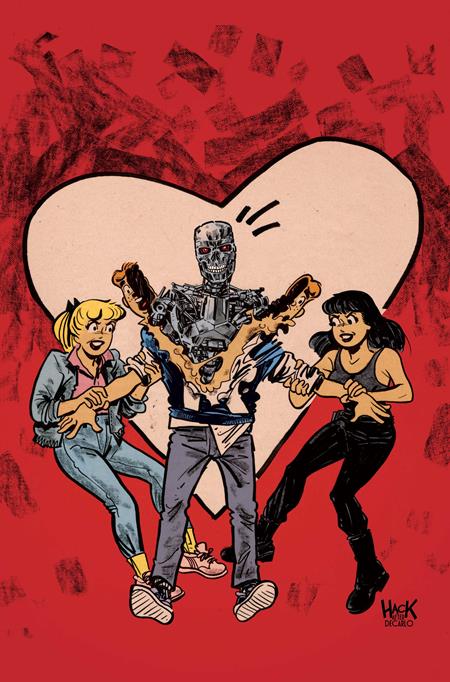 Archie Vs. The Terminator #2 - F Robert Hack Ltd Virgin Var