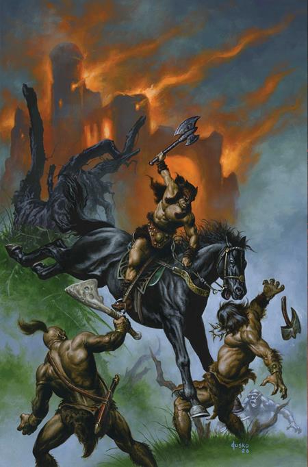 Fire And Ice: Darkwolf #5 - G Joe Jusko Ltd Virgin Var