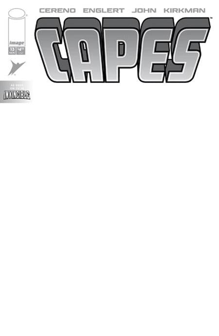 Invincible Universe Capes #13 - F Blank Sketch Var
