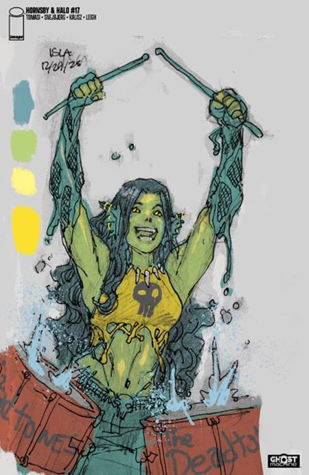 Hornsby & Halo #17 - C Francis Manapul Design Sketch