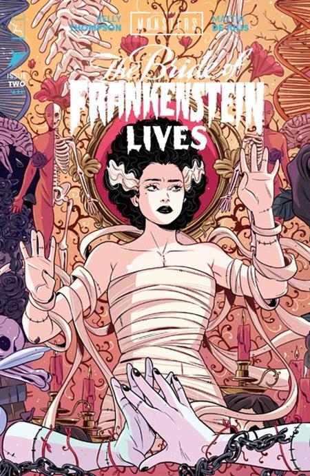 Universal Monsters The Bride Of Frankenstein Lives #2 - C Luana Vecchio Connecting Var