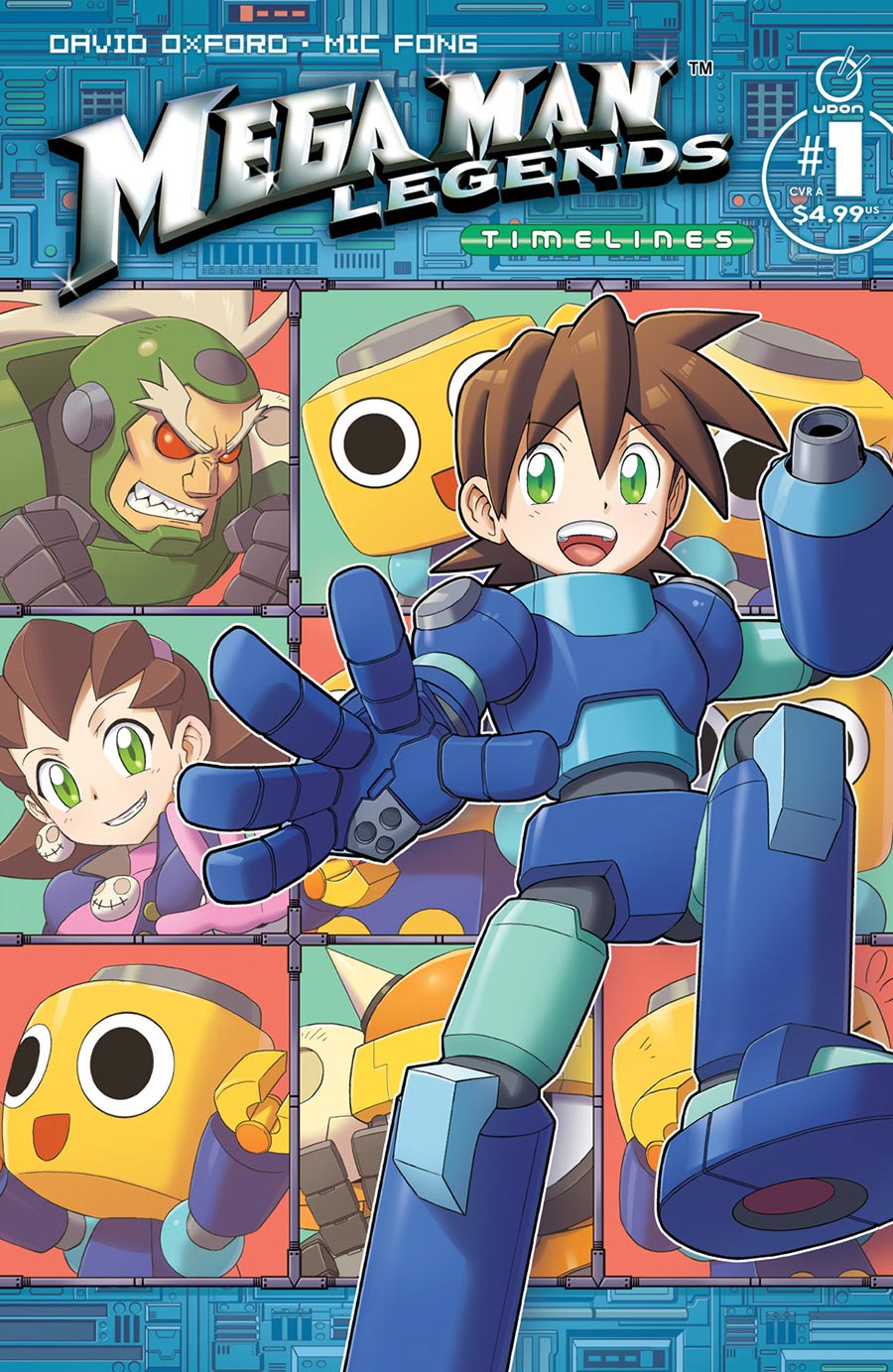 Mega Man Legends: Timelines #1 (Cover A Mic Fong)