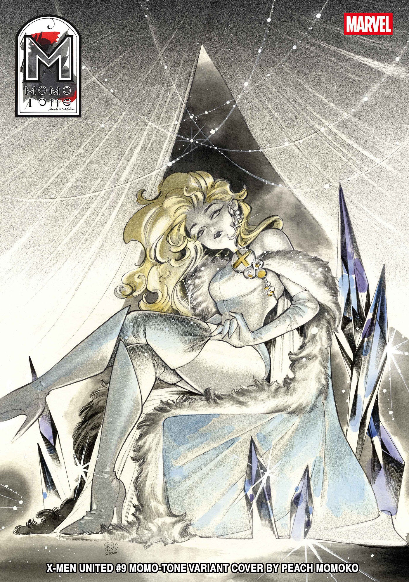X-Men United #9 — Peach Momoko Momo-Tone Variant