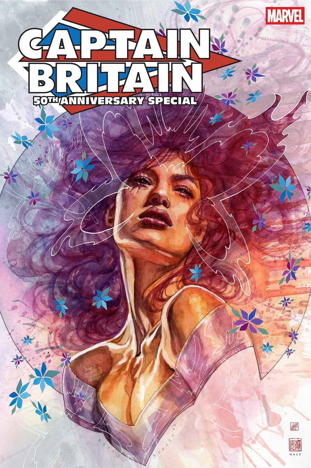 CAPTAIN BRITAIN 50TH ANNIVERSARY SPECIAL #1 - David Mack Variant