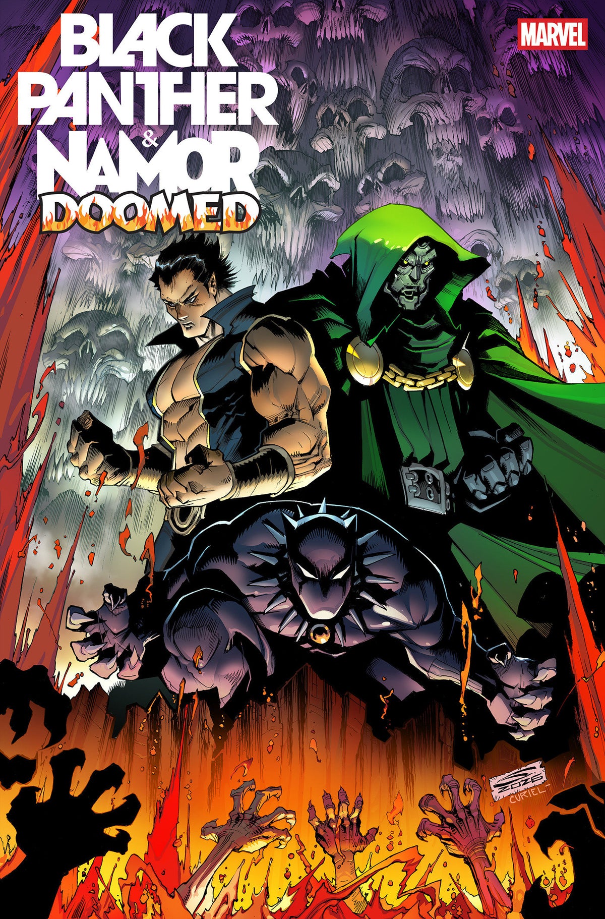 Black Panther/Namor: Doomed #3 — Gerardo Sandoval Variant