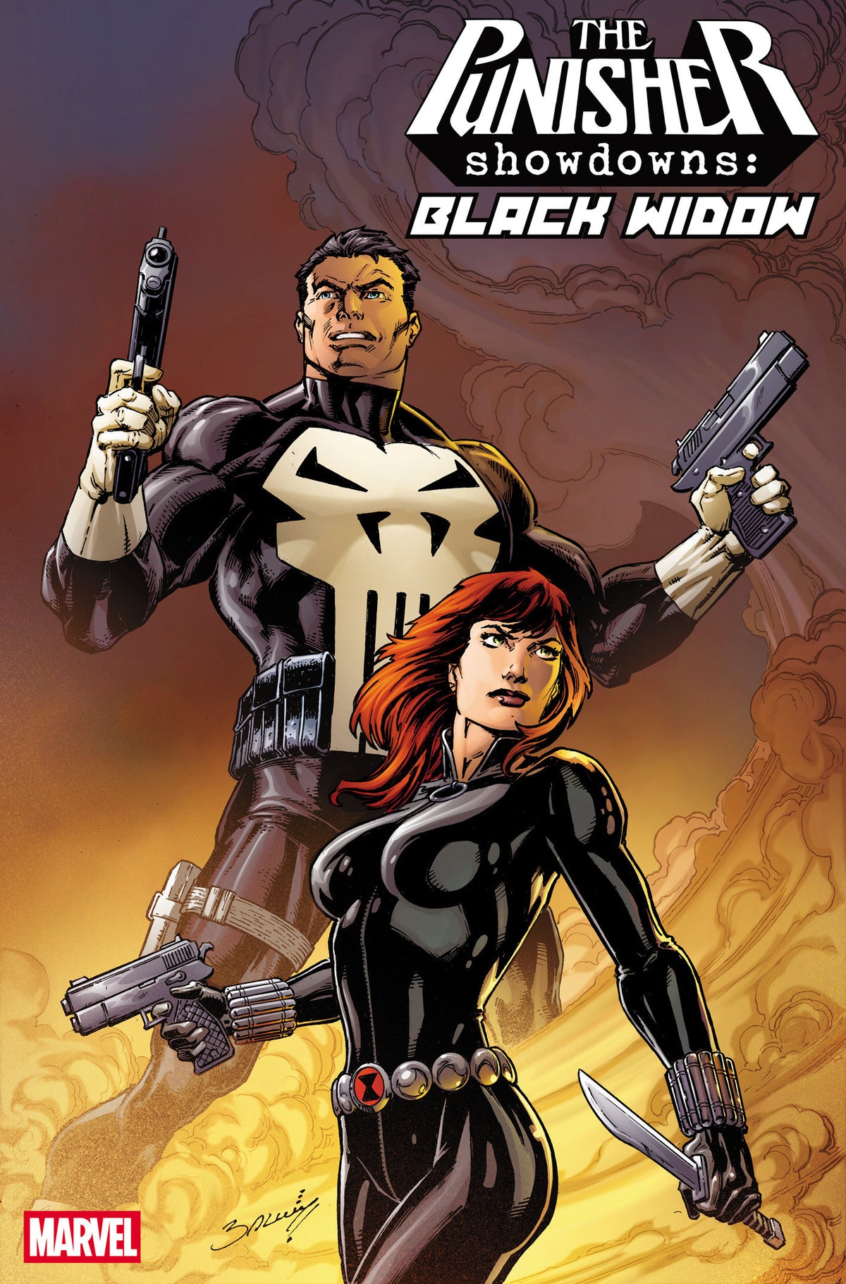 PUNISHER SHOWDOWNS: BLACK WIDOW #1 - Mark Bagley Variant