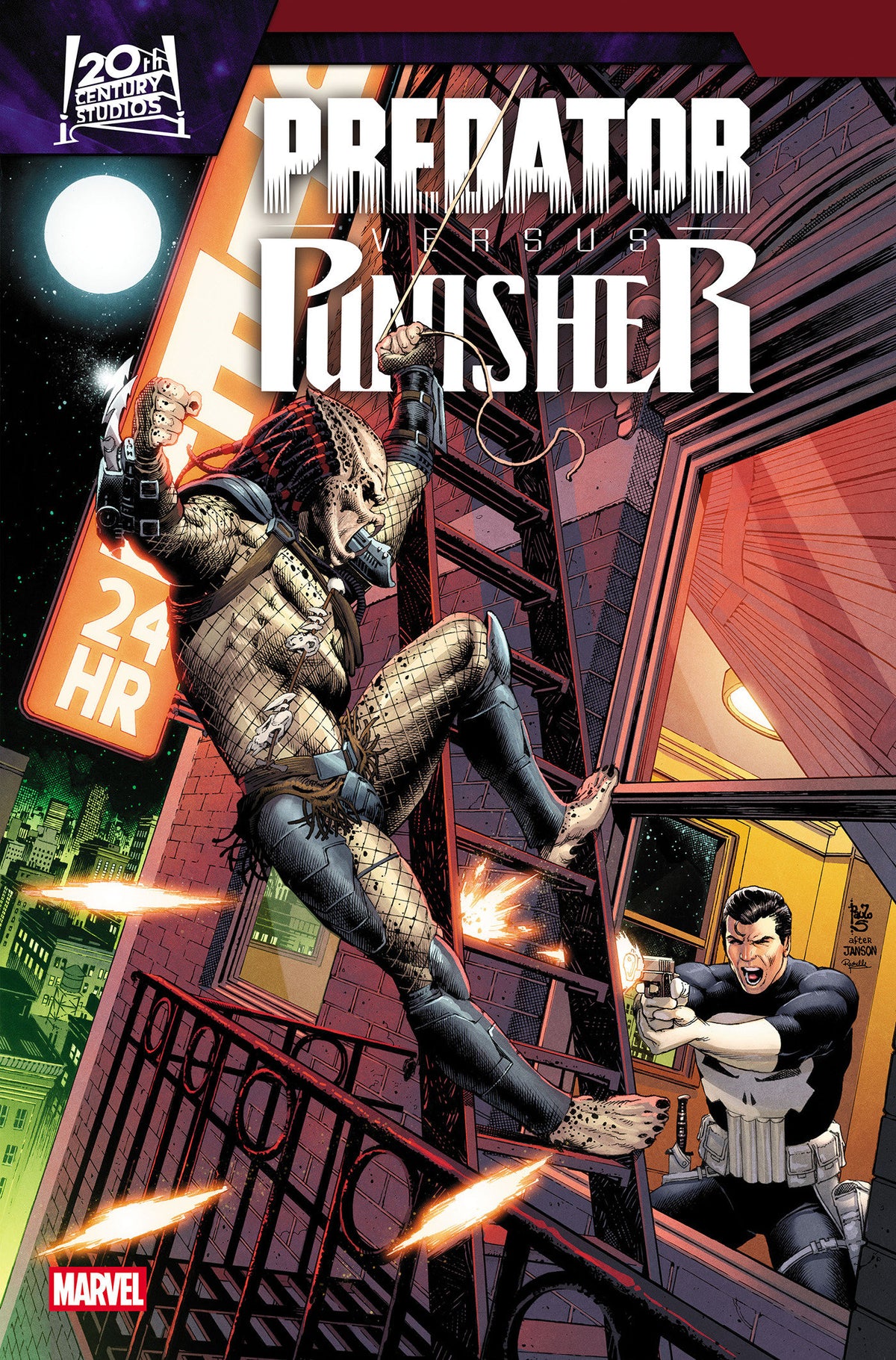 PREDATOR VS. PUNISHER #2 - B Paulo Siqueira Homage Variant