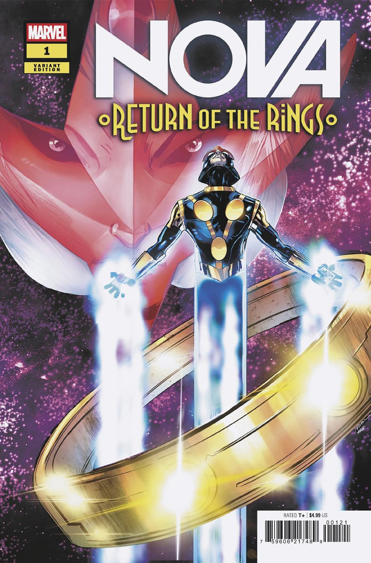 NOVA: RETURN OF THE RINGS #1 - Phil Jimenez Variant