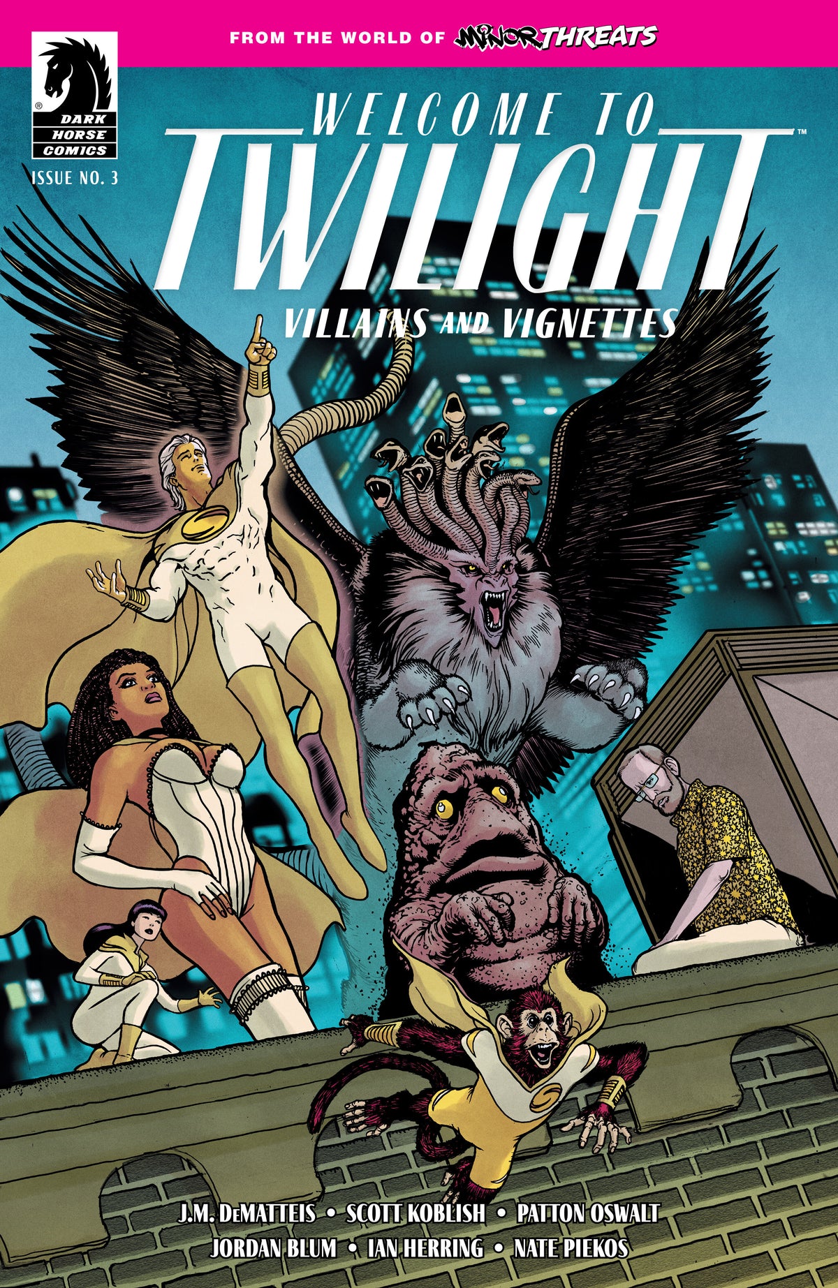 Minor Threats: Welcome to Twilight--Villains and Vignettes #3 - B Kevin Maguire