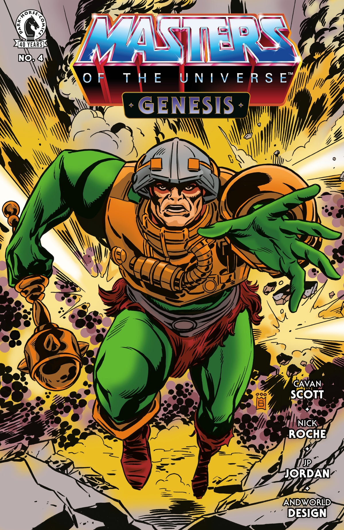 He-Man and the Masters of the Universe: Genesis #4 — Cover A