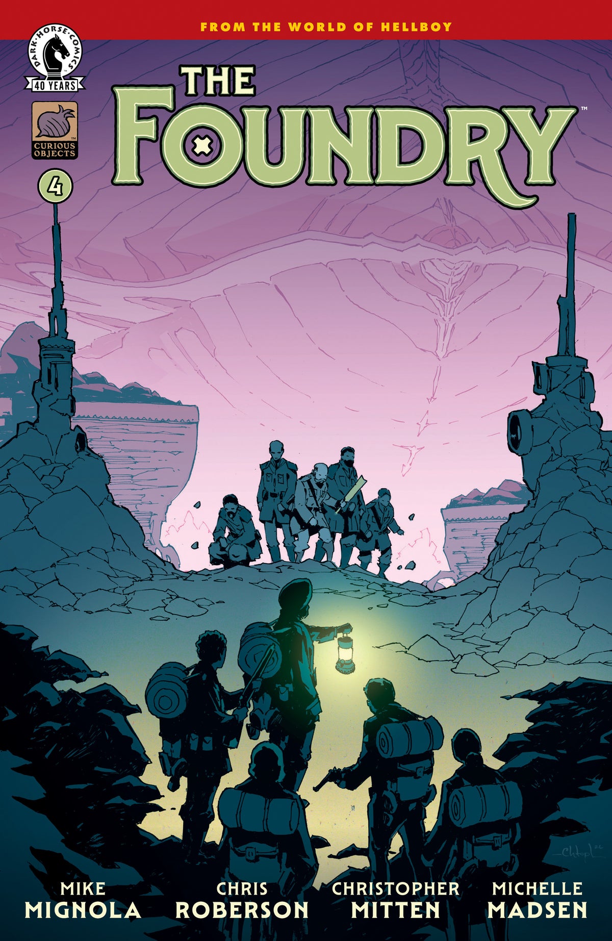 The Foundry #4 (CVR A) (Christopher Mitten)