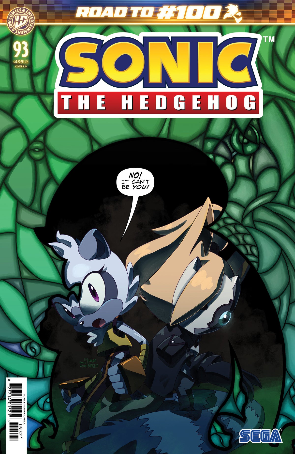Sonic the Hedgehog #93 - B (Fonseca)