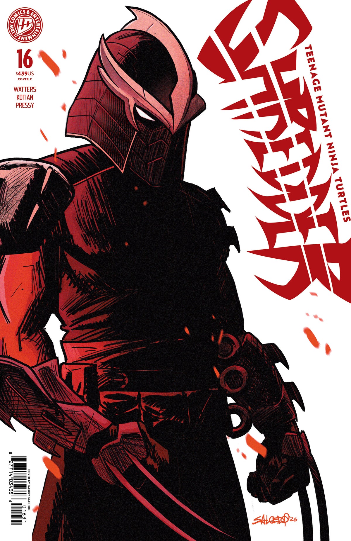 Teenage Mutant Ninja Turtles: Shredder #16 - C Salcedo