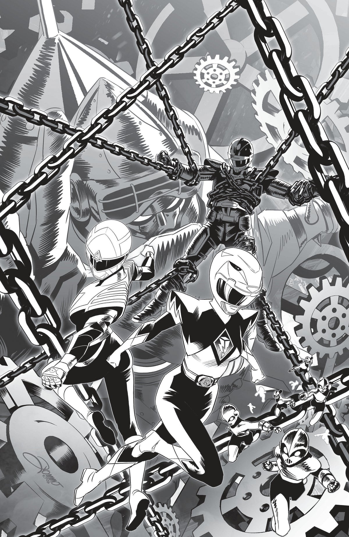Power Rangers Unlimited #6 - J Unlimited Variant (Full Art, Zonno)