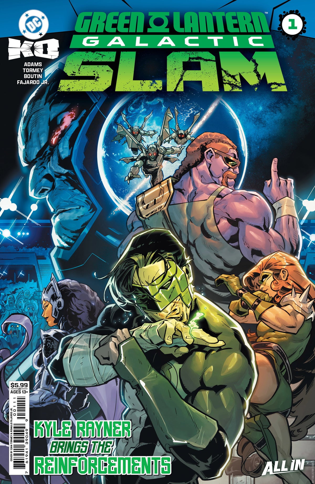 DC K.O.: Green Lantern Galactic Slam #1