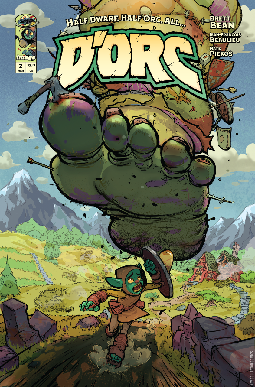 D'Orc #2 Cover B Riley Rossmo Variant