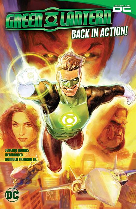 Green Lantern (2023) TP Vol. 1: Back in Action Book Market Xermanico Cover
