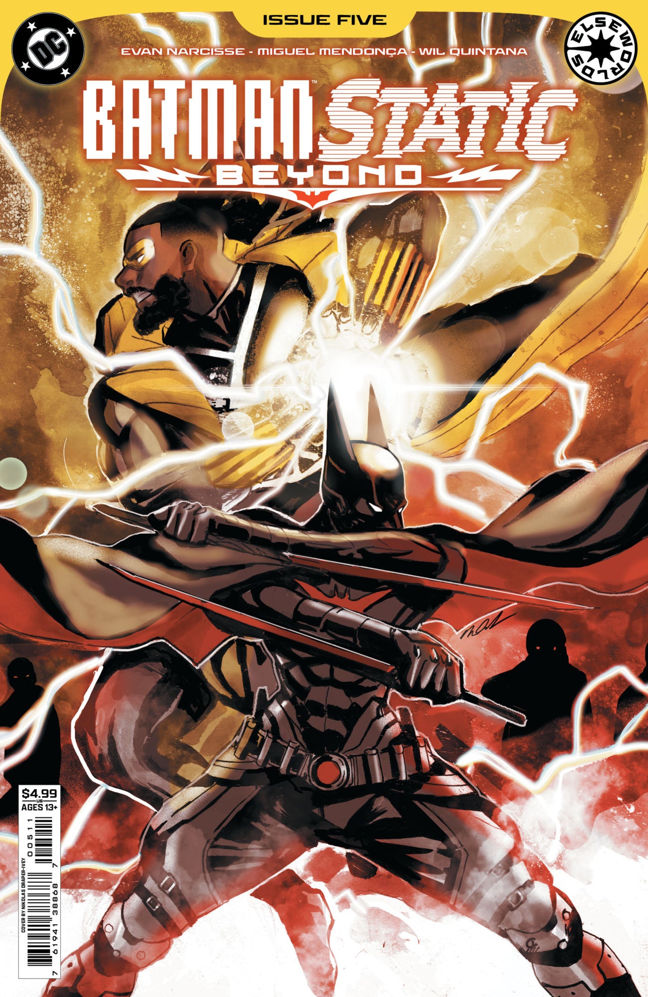 Batman Static Beyond #5 CVR A Nikolas Draper-Ivey