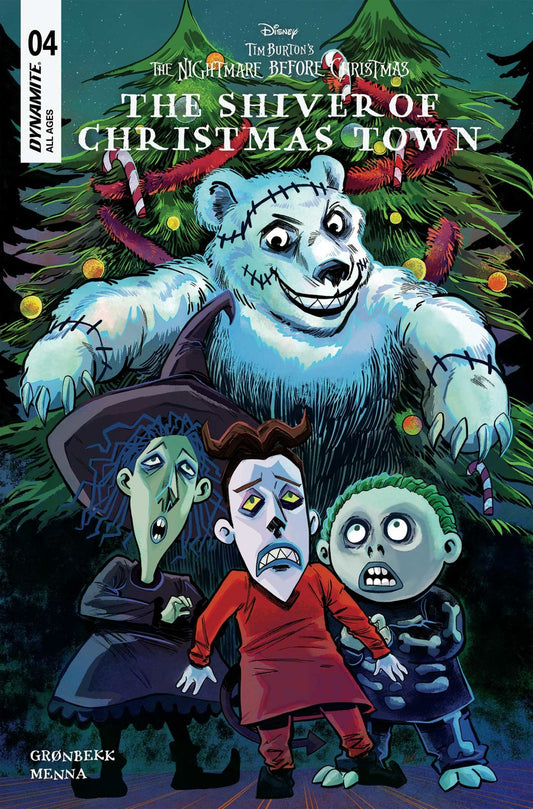 Tim Burton's Nightmare Before Christmas Shiver of Christmas Town #4 CVR B Soo Lee Var