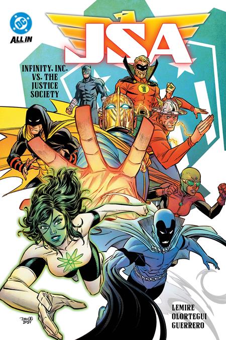 JSA (2024) HC Vol. 1: Infinity Inc vs the Justice Society