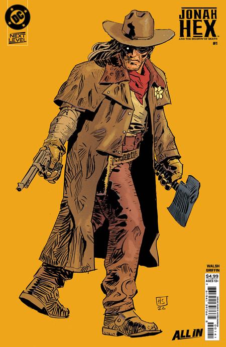Jonah Hex and the Shadow of Death #1 - D Hayden Sherman Next Level Card Stock Var