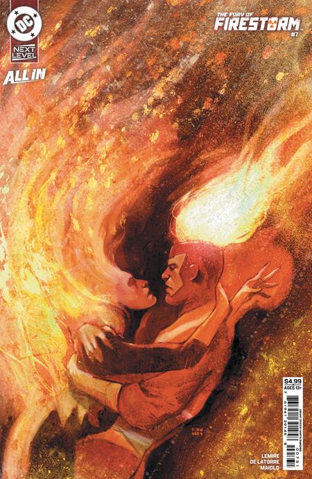 Fury of Firestorm #7 - C Martin Simmonds Card Stock Var