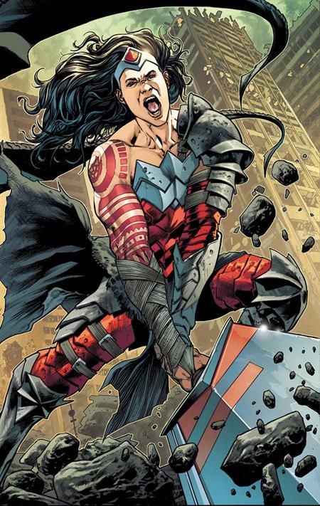 Absolute Wonder Woman #25 - D Bryan Hitch Connecting Card Stock Var