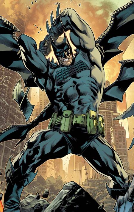 Absolute Batman #25 - D Bryan Hitch Connecting Card Stock Var