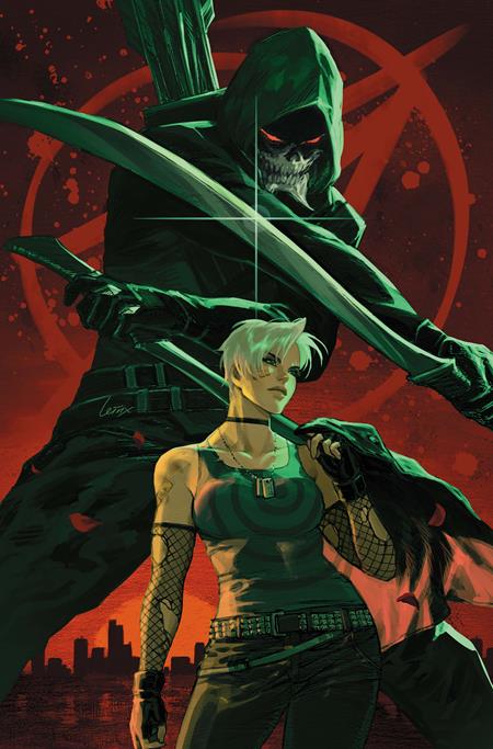 Absolute Green Arrow #6 - D Lesley Leirix Li Card Stock Var