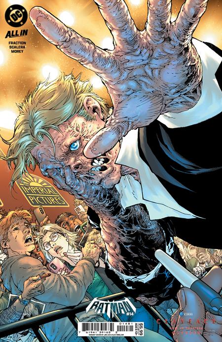 Batman #14 - G Jim Lee Clayface Movie Card Stock Var (Batman Bad Seeds)