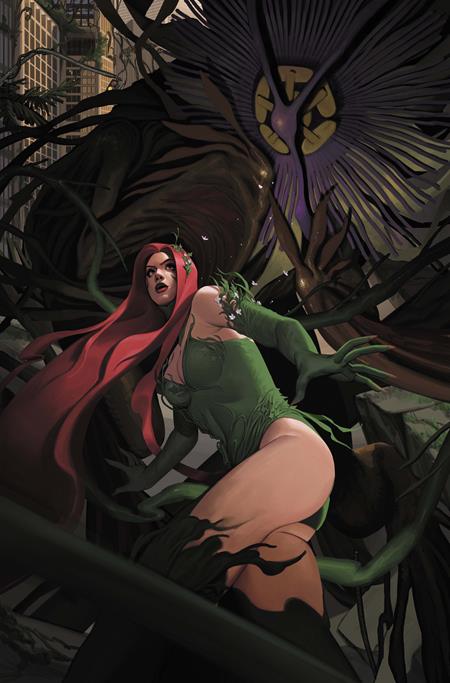 Poison Ivy #49 - D Manny Vincent Carbonilla Card Stock Var (Batman Bad Seeds)