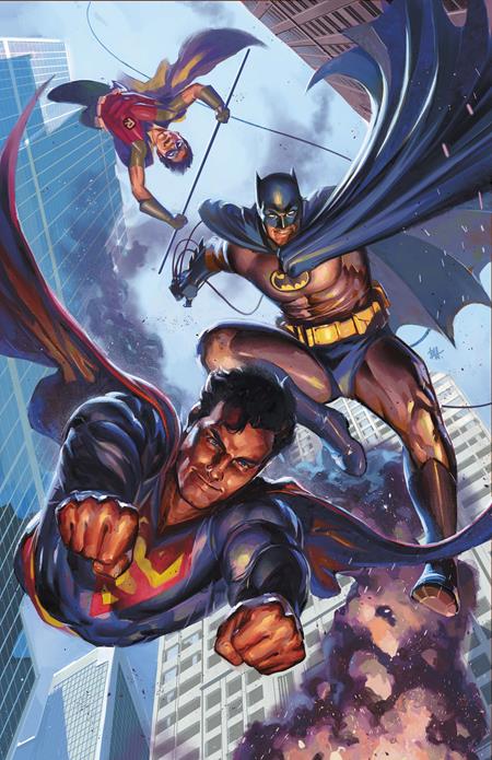 Batman/Superman World's Finest #56 - B Ben Harvey Card Stock Var