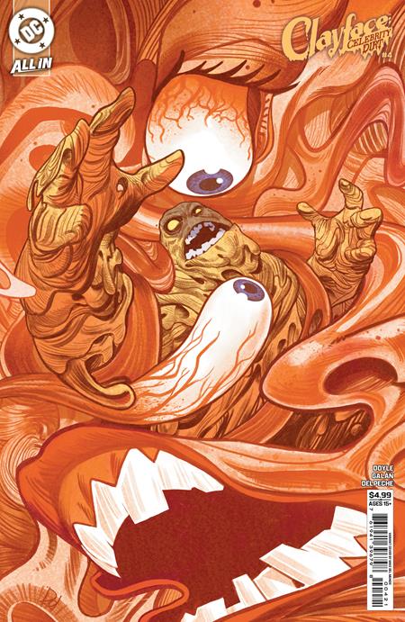 Clayface Celebrity Dirt #4 - B Mike Del Mundo Card Stock Var