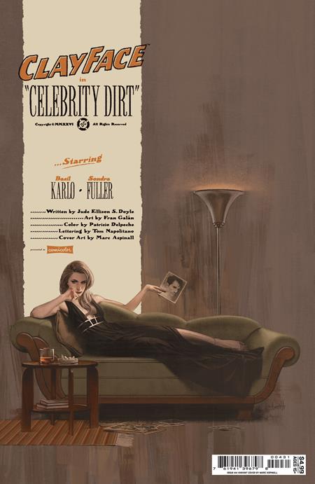 Clayface Celebrity Dirt #4 - C Marc Aspinall Card Stock Var