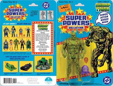 Swamp Thing #1 Facsimile Edition - B Jason Geyer & Alex Saviuk Swamp Thing Super Powers Card Stock Var