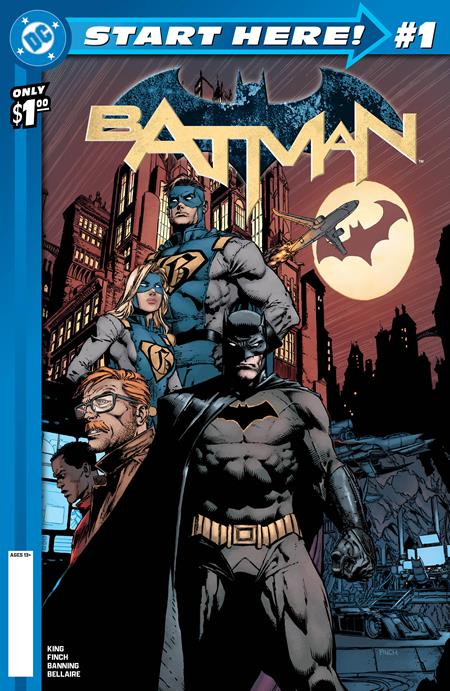 Batman # 1 DC Universe Rebirth - DC Start Here! #1