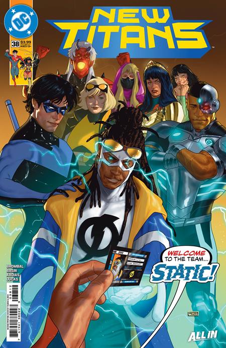 New Titans #38 - A Taurin Clarke