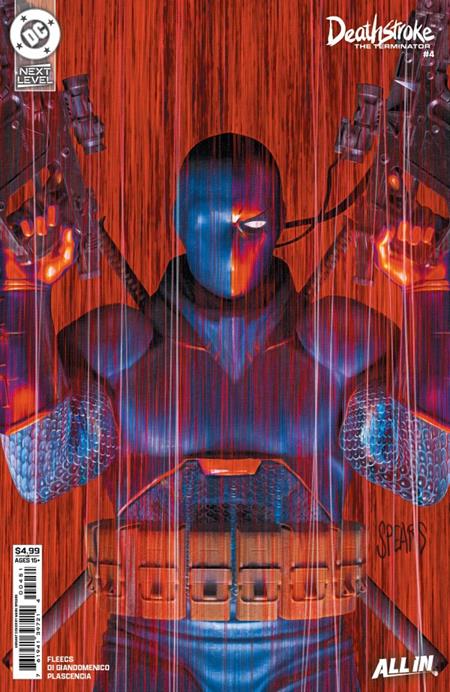 DF Deathstroke: The Terminator #4 Mark Spears Variant Signed By Tony Fleecs #1