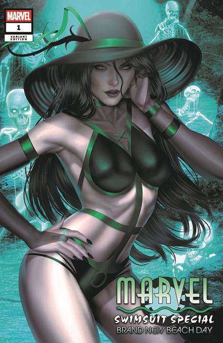 DF Marvel Swimsuit Special: Brand New Beach Day #1 Ariel Diaz Comicxposure Exclusive