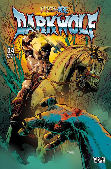 Fire And Ice: Darkwolf #4 - A Dan Panosian Var