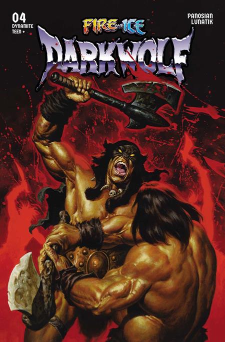 Fire And Ice: Darkwolf #4 - C Joe Jusko Var