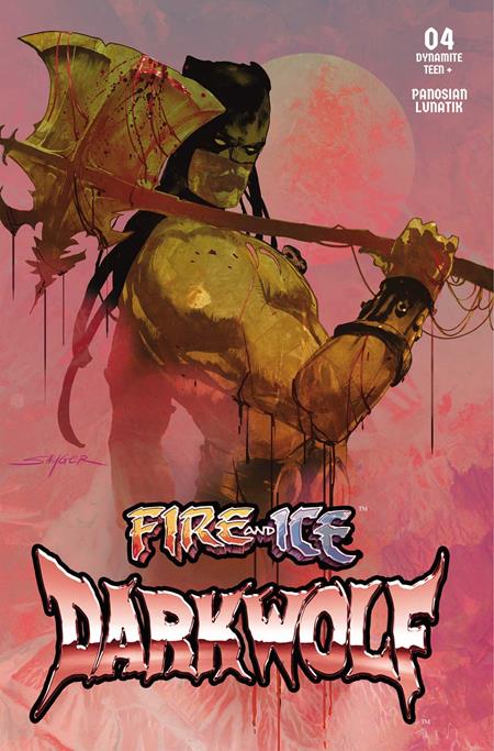 Fire And Ice: Darkwolf #4 - D Stuart Sayger Var